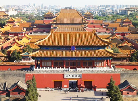 China refurbishes Forbidden City walls  - ảnh 1